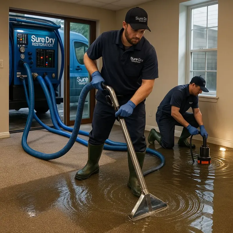 Water Extraction and Removal process in Somers, CT